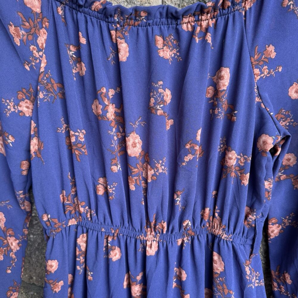Wallflower Boho Cottagecore Womens Dress, XS Romantic Tiered - Picture 8 of 10